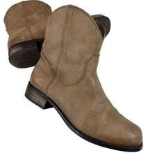 Jessica Simpson Cranaby Tan Leather Booties