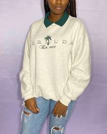 Vtg College House Bermuda crewneck sweatshirt