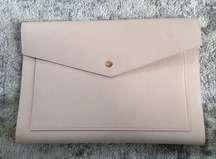 Glass Ladder & Co. Pink Blush Pink Envelope Organizer Clutch