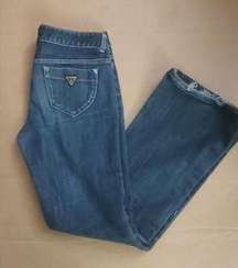 Guess Sweetheart Flare Jeans Vintage Size 27