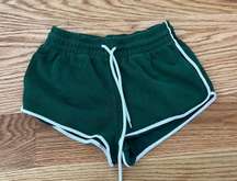 Green Sweat Shorts