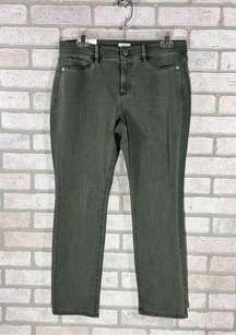 J. Jill Denim NWT Slim Ankle Jeans in Light Caraway Size 8P