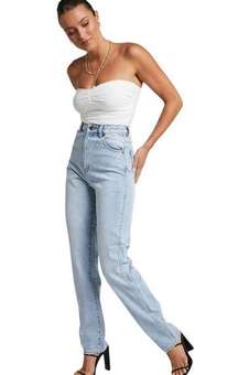 ROLLA’S  Elle Super High-Rise Relaxed Jeans in G’Day Mate Wash Size 24