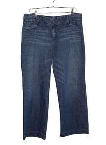 Lauren Jeans Co / Ralph Lauren Women’s Wide Leg Crop Jeans Size 14