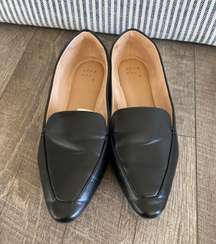 Black Flat Loafers