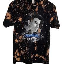 Shawn Mendes shirt world tour tee 2014 tie dye unique handmade small unisex‎