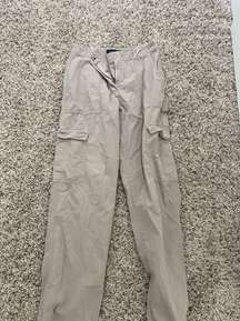 White Fox Tan Cargos