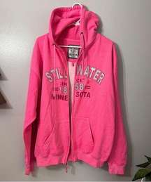 Stillwater MN Zip Up Sweatshirt Minnesota XL