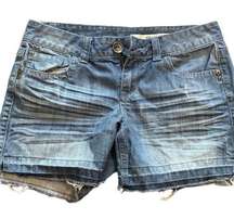 DKNY DENIM SHORTS SIZE 6 EUC 6983