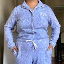 Blue Polka Dot Pj Set