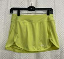 neon yellow bike dri-fit golf skirt 