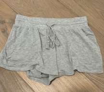 Gray Sleep Shorts