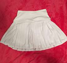 White Tennis Skirt