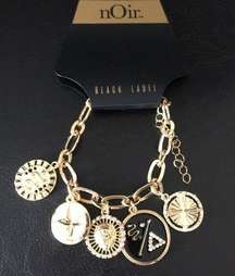 New Noir Black Label Link Charm bracelet, Nautical