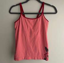 body athletic cami tank top with shelf bra