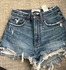 High Rise Mom Shorts