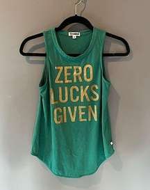 NWOT, Tipsy Elves Zero Lucks Given Shirt, St. Patty's, Small