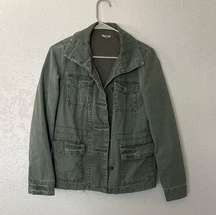 Ecote green utility jacket