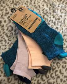 NWT  Cozy Cabin Explorer Low Cut Tab Socks Shoe Size 5-10 Multi Color $52 4 Pairs