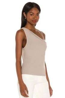 Lovers + Friends Revolve Womens Small Cindi Tank Top in Warm Grey Sleeveless New