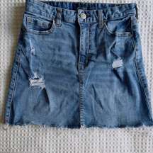 Aeropostale Jean Skirt Size Small