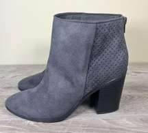 American Eagle Gray Ankle Booties - Size 9