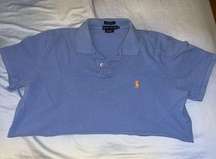 polo ralph lauren cropped polo shirt