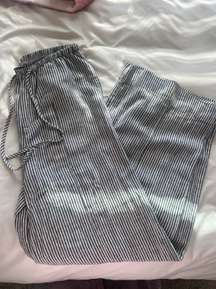 Striped Linen Pants