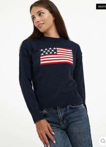 American Flag Sweater