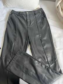 Black Leather Pants 