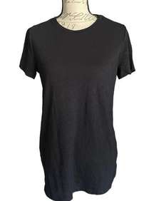 Felina Black Cotton Blend Short Sleeve Shirt Size Medium NWOT