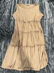 Tan Summer Dress