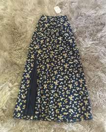 Floral Maxi Skirt