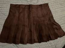 Pleated Black Skirt