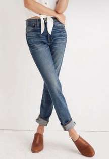 Madewell The Petite High-Rise Slim Boyjean in Frisco Wash Size 23P