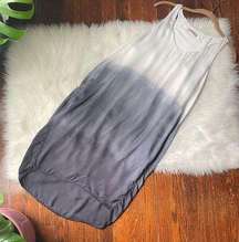 Bordeaux Grey Ombre Mini Dress