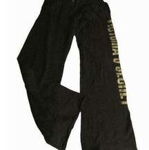 Victoria's Secret Black and Gold Sequin Women's Sweatpants XSmall