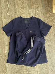 Navy Scrub Set