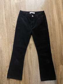 I&M Premium Jeans Black Corduroy Pants 