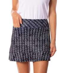 Golftini Women’s Zodiac Print Active Golf Skort Size Medium