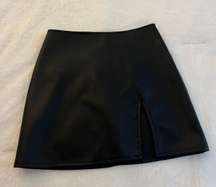 Leather Skirt