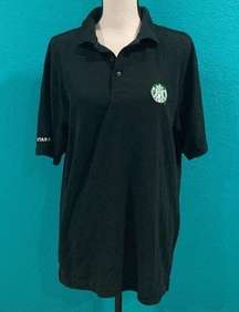 Starbucks black polo workers uniform in size medium