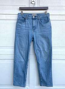 Everlane Womens Cheeky Jean Jeans Blue Denim 5 Pocket Cotton Blend 30 Ankle
