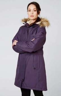 Helly Hansen • Mayen Waterproof Parka long winter coat puffer Nightshade purple