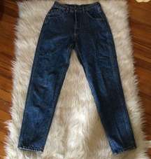 Vintage High Waist LEE Riders Blue Stone Wash Jean