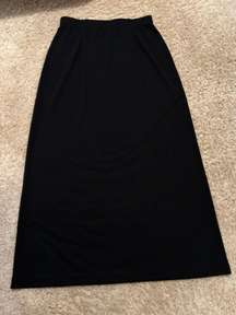 Long Black Skirt