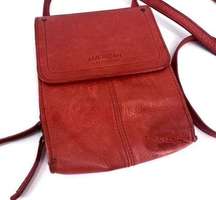 American Leather Co. Women's Tandoori Classic Genuine Leather Crossbody Bag