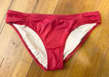 NWOT  red bikini bottoms size medium