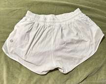 White Hotty Hot 2.5” Shorts