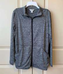 Gray Athletic Jacket